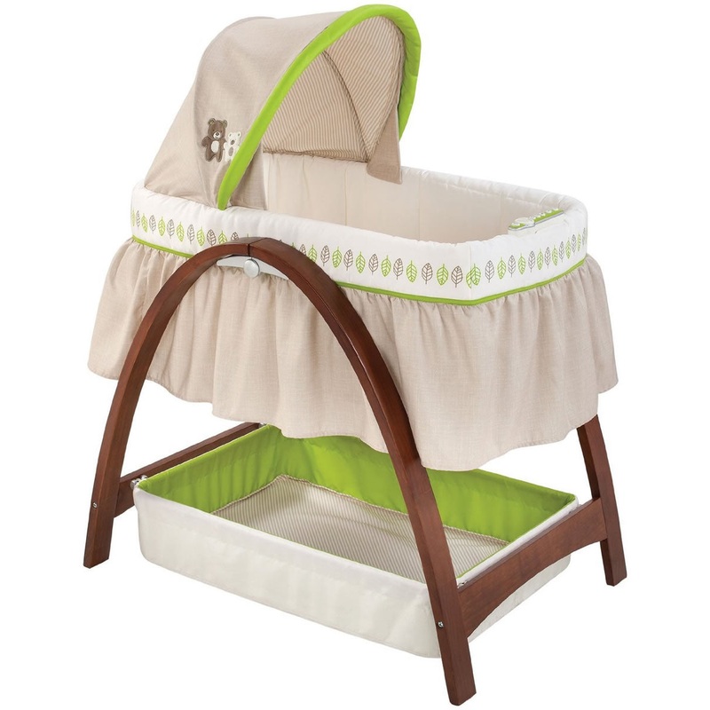Summer Infant Bentwood Motion Bassinet