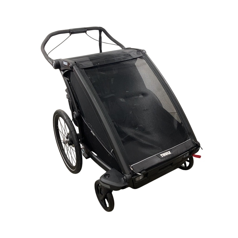 Thule Chariot Sport 2 Bike Trailer, 2022, Double, Midnight Black