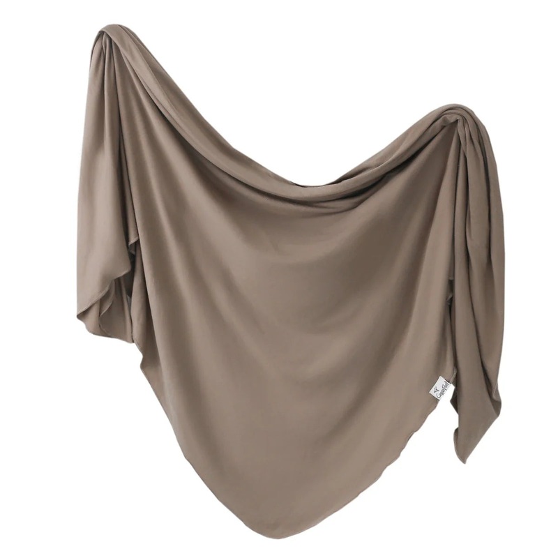 Copper Pearl Knit Swaddle Blanket – Gobi