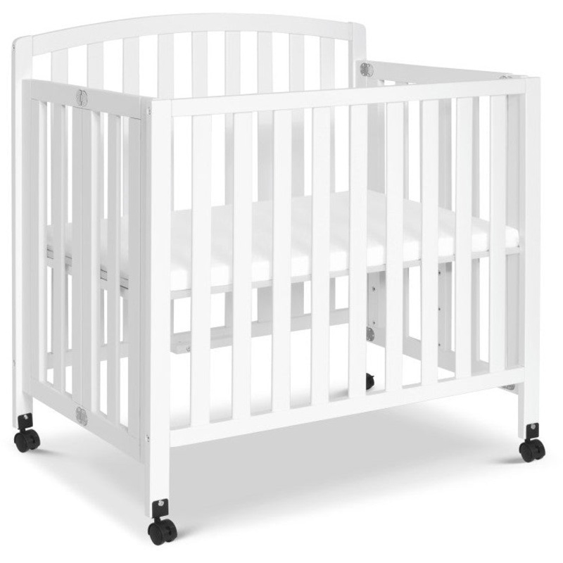 DaVinci Dylan Folding Portable 3-in-1 Mini Crib and Twin Bed