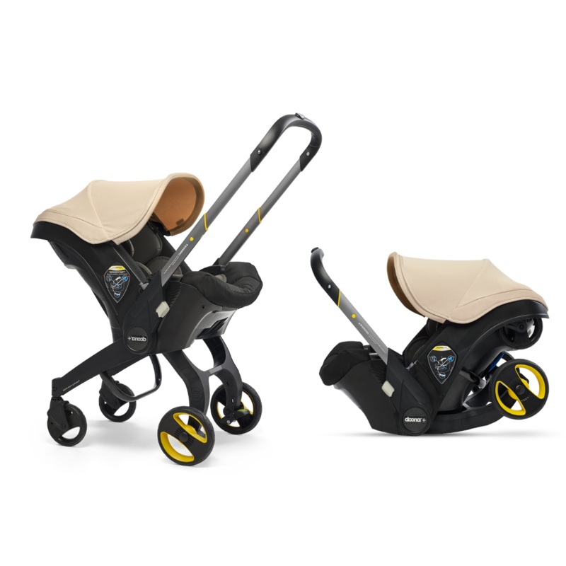 Doona – Infant Car Seat + Stroller + Base – Sahara Sand