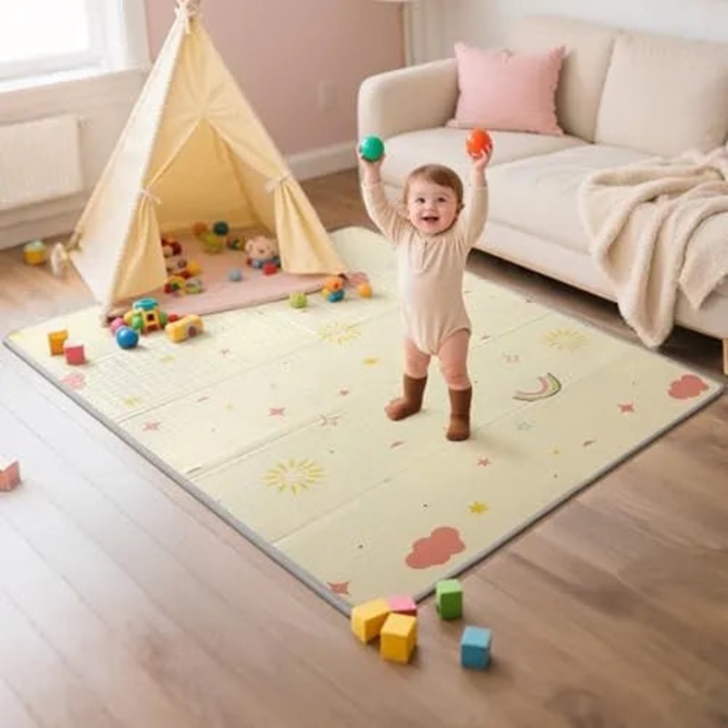 Extra Large Reversible Foldable Play Mat
