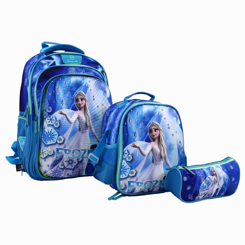 Frozen School Set 3 Faces in 1  17 Inches