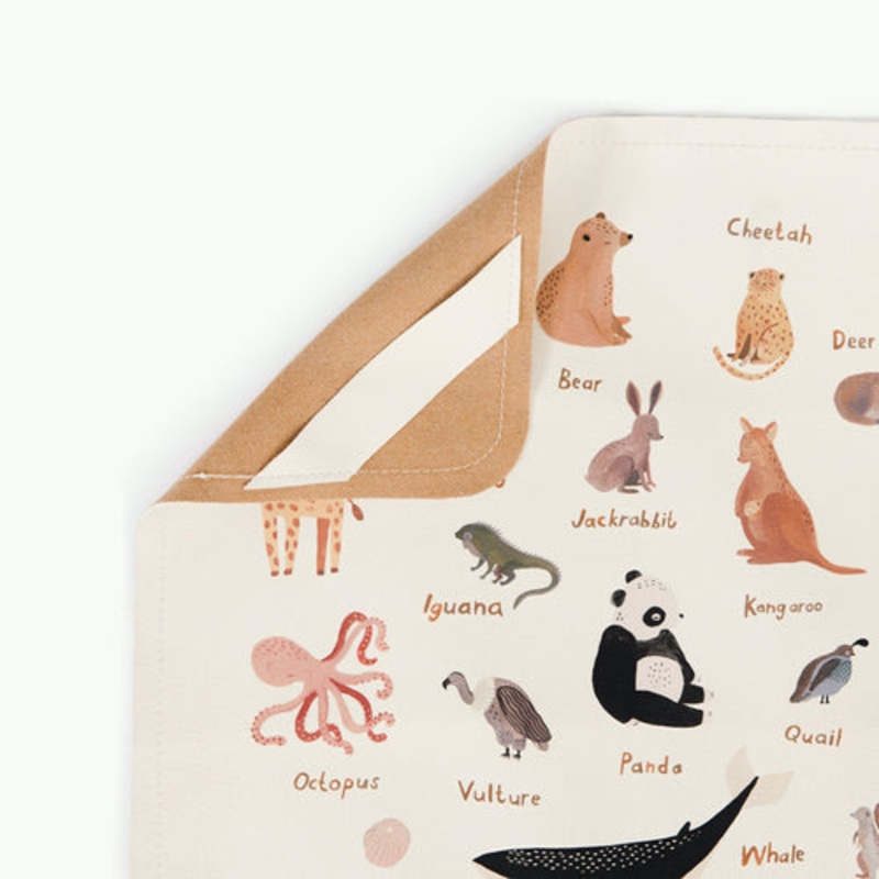 Gathre Micro Changing Mat | Animal Alphabet