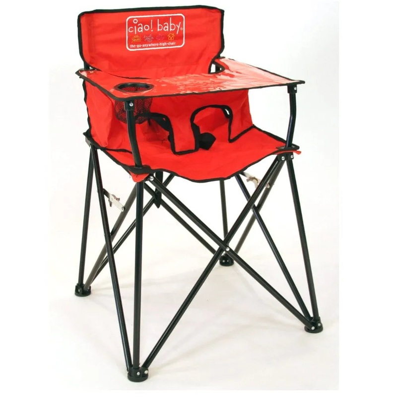 Go-Anywhere Highchair – Red