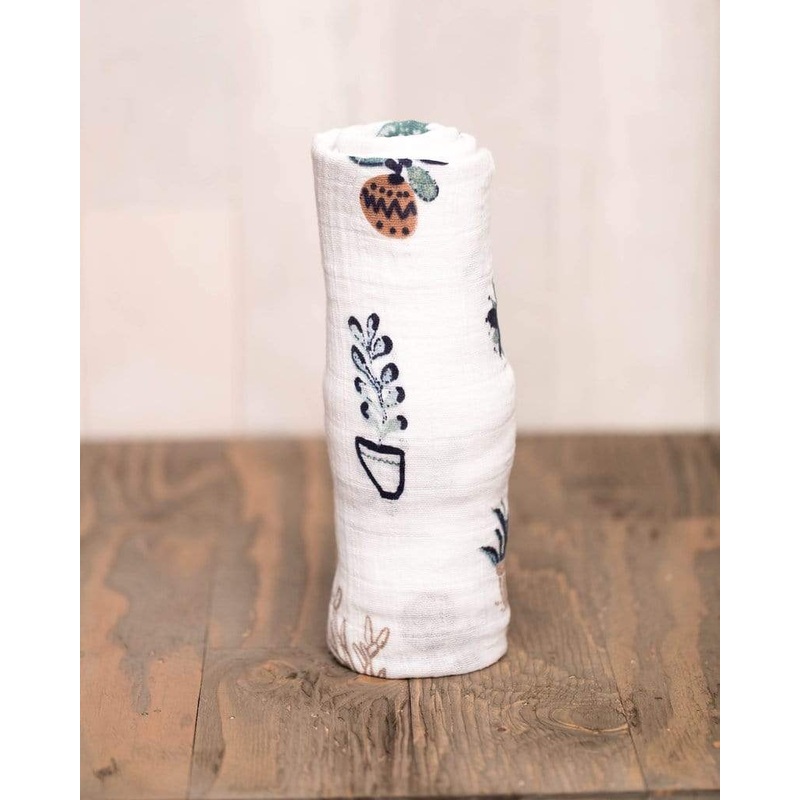 Little Unicorn Cotton Muslin Swaddle Prickle Pots