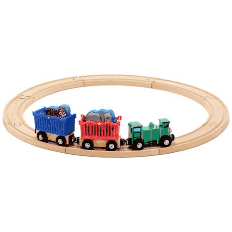 Melissa & Doug Zoo Animal Train Set