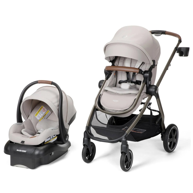 Zelia Luxe Travel System – New Hope Tan
