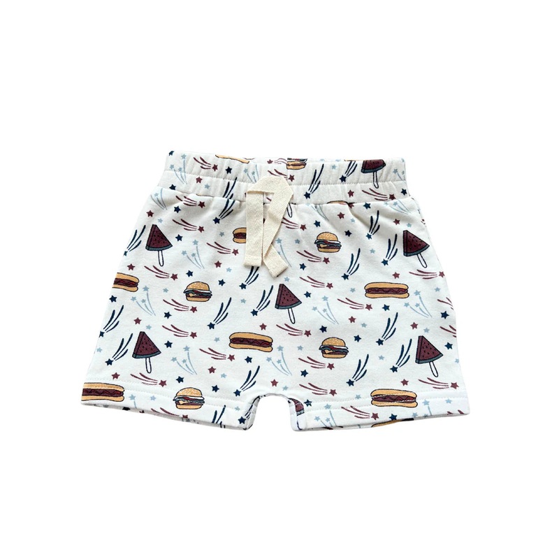 Babysprouts Harem Shorts | Burgers n’ Dogs