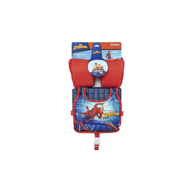Bestway Spider-Man Fabric Life Jacket with Arm Floats