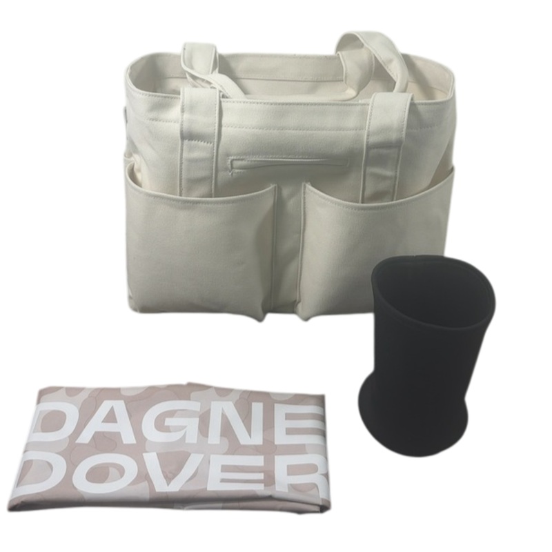 Dagne Dover Vida Organic Cotton Tote, Small, Natural