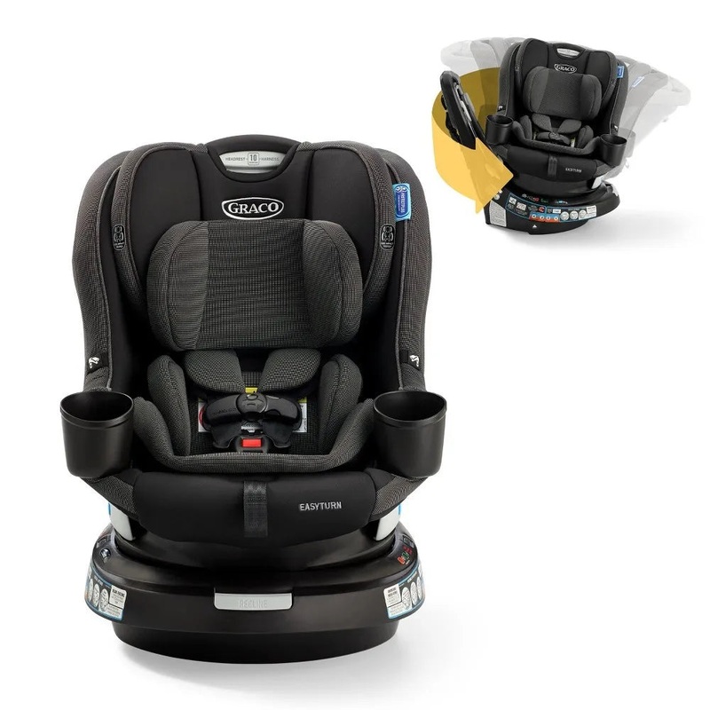 Graco EasyTurn 2-in-1 Convertible Car Seat – Cyran (See Description)