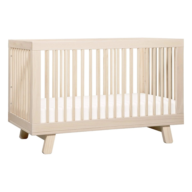 Hudson 3-in-1 Convertible Crib with Toddler Rail – Washed Natural