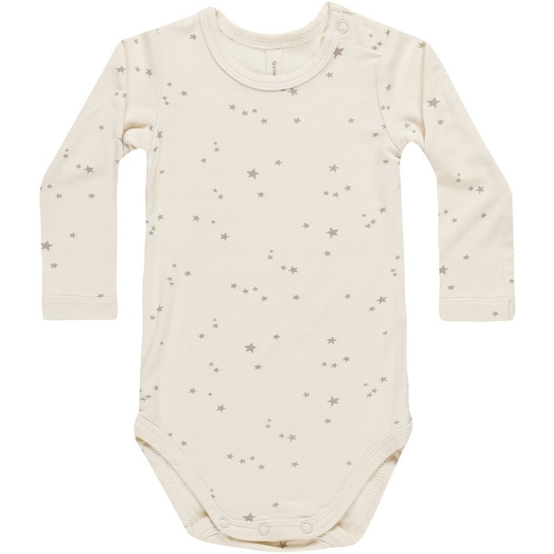 Quincy Mae Bamboo Long Sleeve Bodysuit | Twinkle