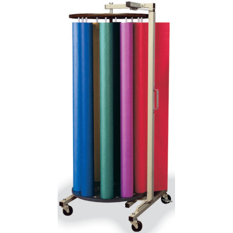 Rotary Rack, with 10 dowels for 48″ x 200′ rolls