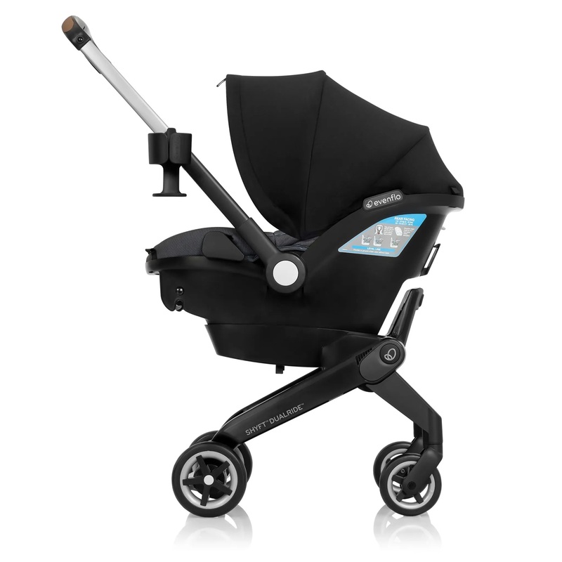 Shyft DualRide Travel System with Carryall Storage – Boone Gray (See Description)