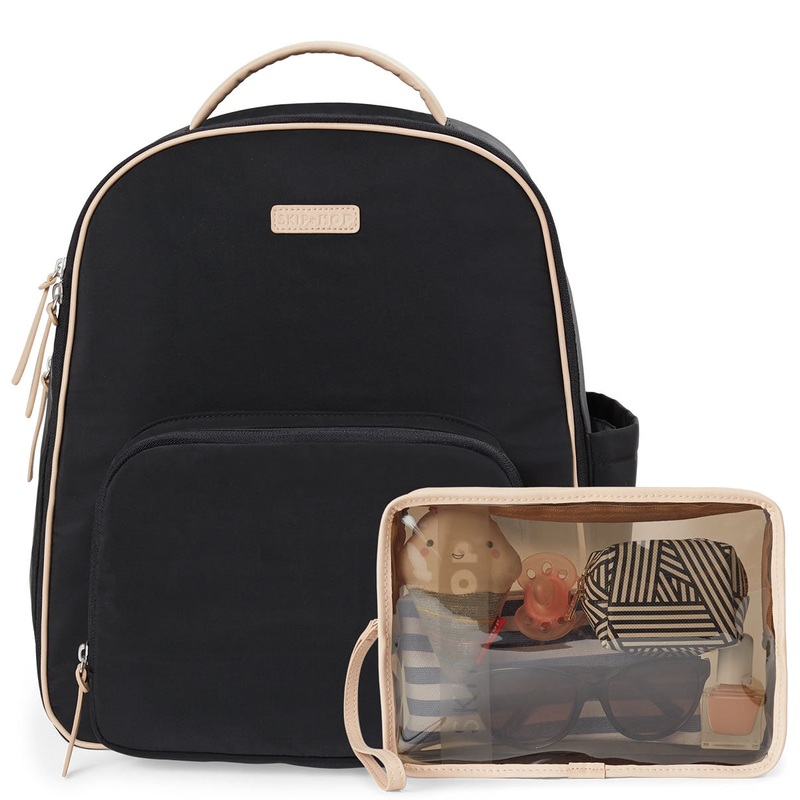 Skip Hop Clarion Backpack Diaper Bag – Black