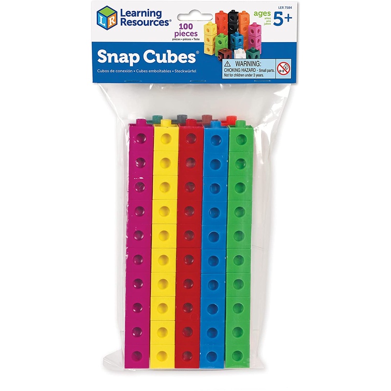 Snap Cubes 100 Pieces