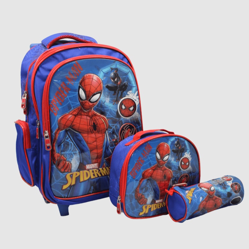 Spiderman 18 Inches School Set