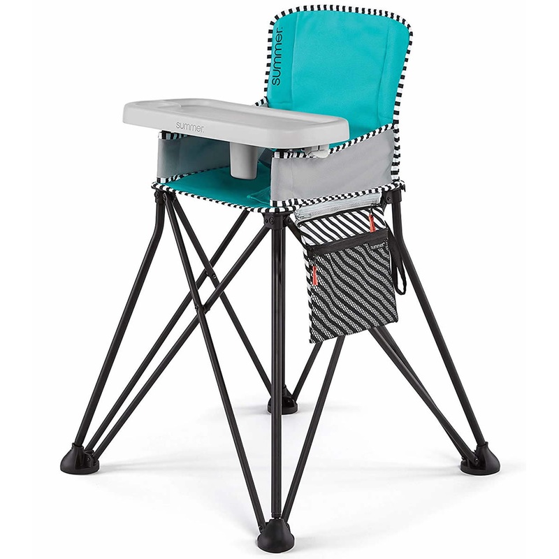 Summer Infant Pop ?n Dine SE Highchair – Aqua Sugar