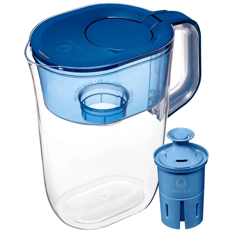 10-Cup Tahoe Water Pitcher Dispenser with Elite Water Filter