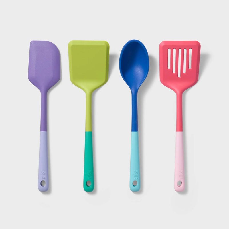 4pc Silicone Kitchen Utensil Set