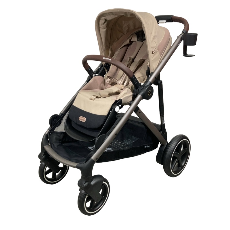 Cybex e-Gazelle S Stroller, 2024, Almond Beige, Taupe
