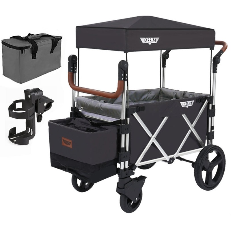 Keenz 7S Stroller Wagon – Black