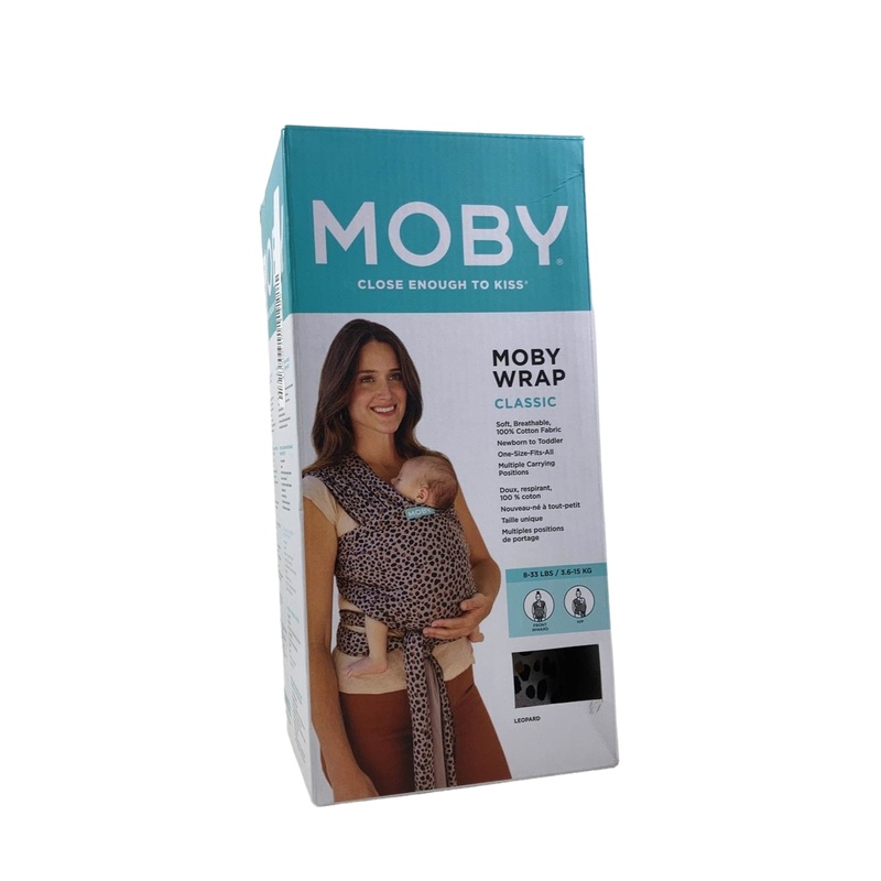 Moby Classic Wrap Baby Carrier, Leopard