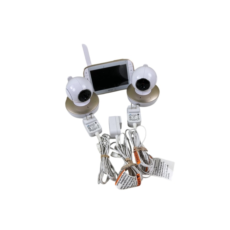 Motorola MBP855CONNECT Portable 5-Inch Color Screen Video Baby Monitor with Wi-Fi and One Camera