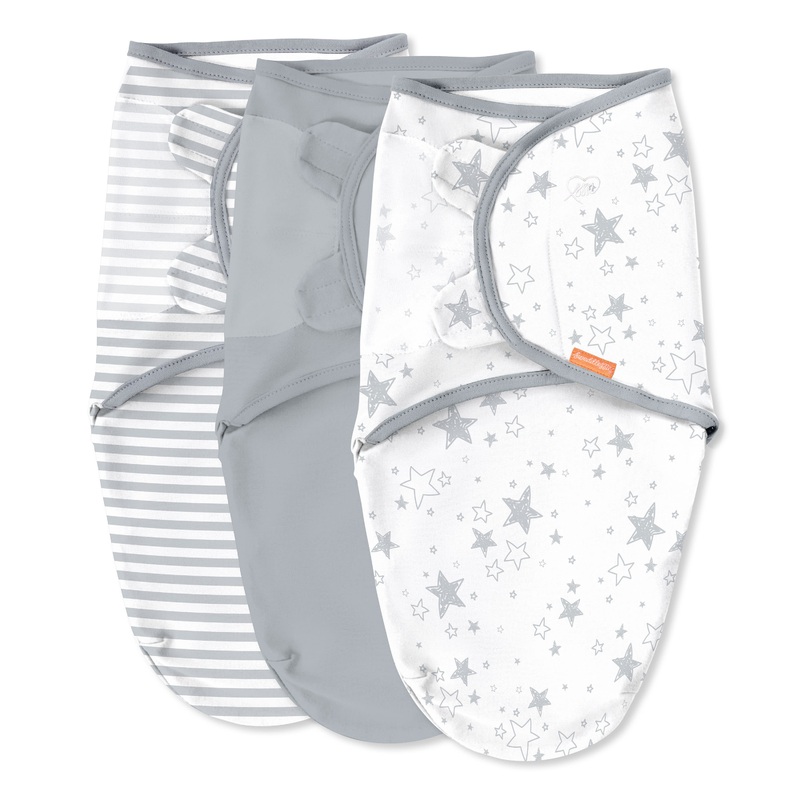Original swaddle, Size SM, 0-3 months, 3pk (Twinkle Twinkle)