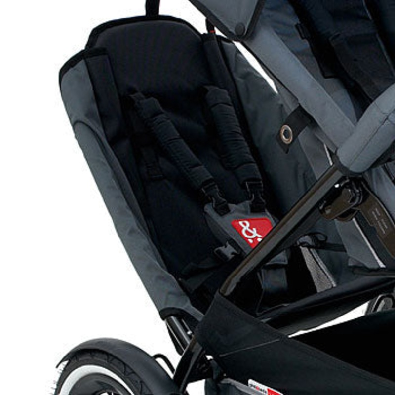 Phil & Ted Sport Double Kit in Charcoal