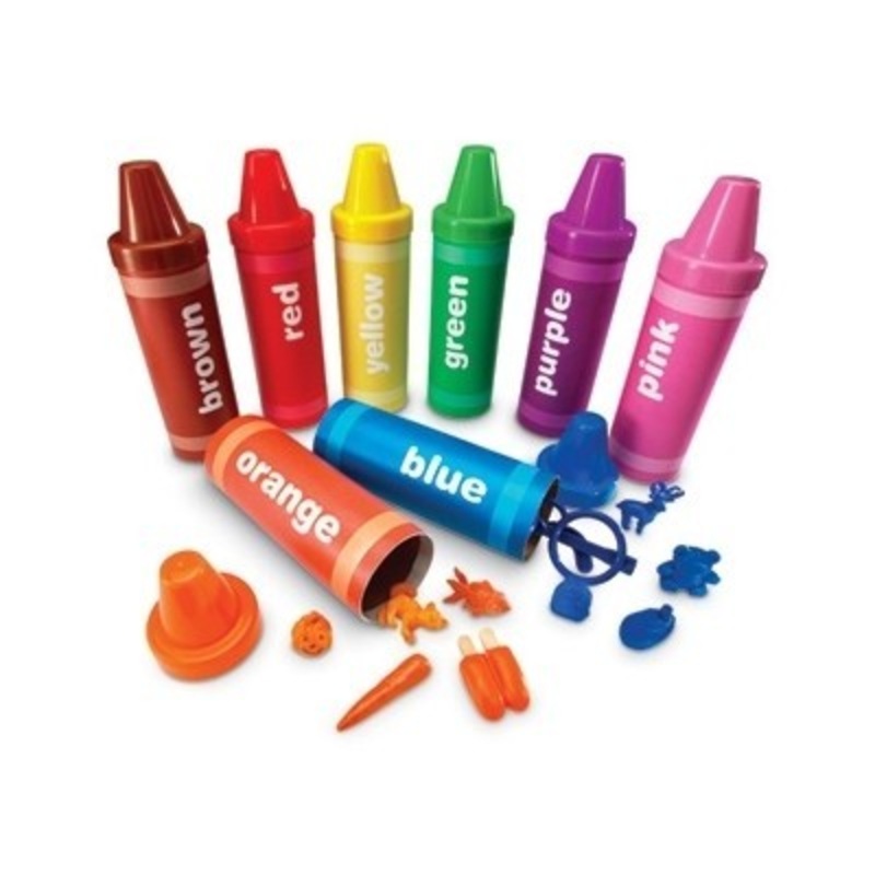 RAINBOW SORTING CRAYONS