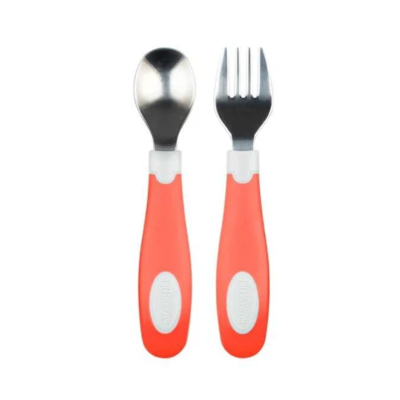 Soft Grip Fork & Spoon Set