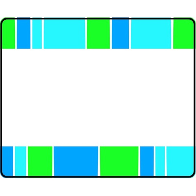 Stripe-tacular Cool Blue Terrific Labels