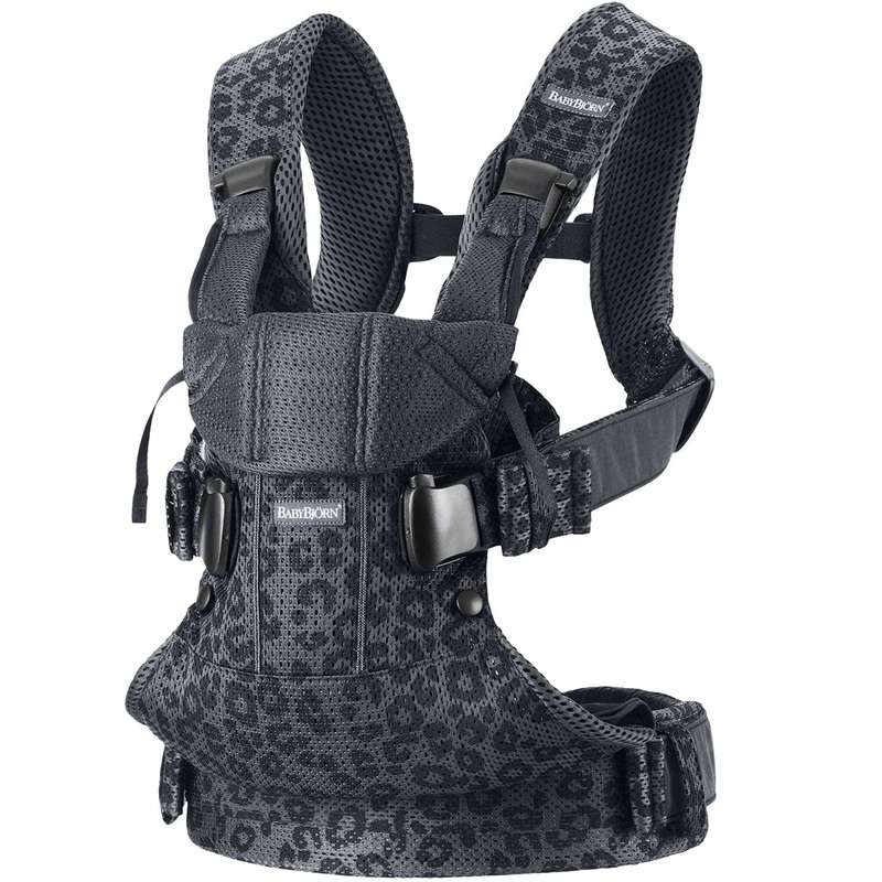 Baby Bjorn Baby Carrier One Air 3D Mesh Anthracite Leopard