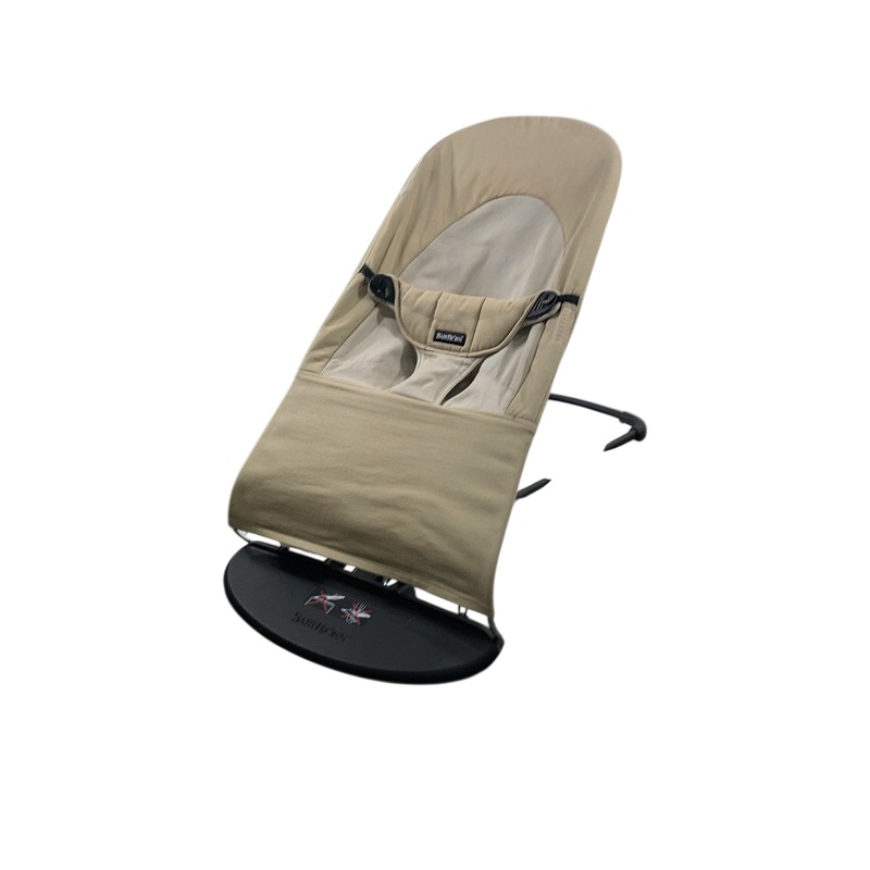 BabyBjorn Bouncer Balance, Black Frame, Khaki/Beige
