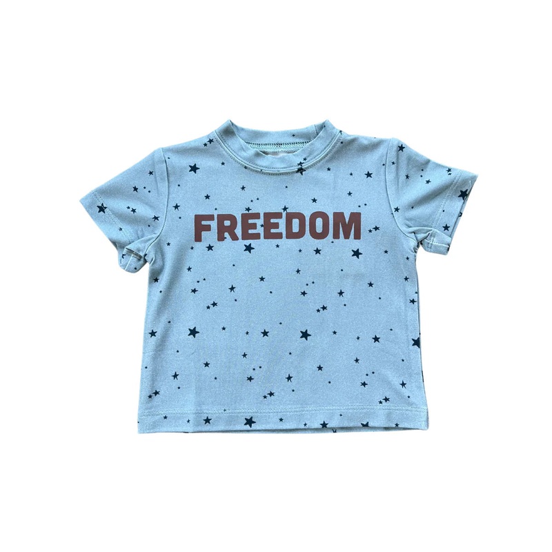 Babysprouts Boy’s Short Sleeve Tee | Freedom