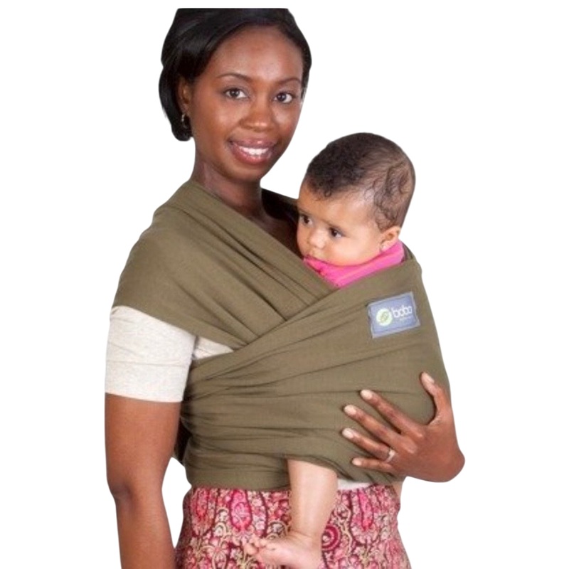 Boba Baby Wrap Carrier, Organic Dark Grey