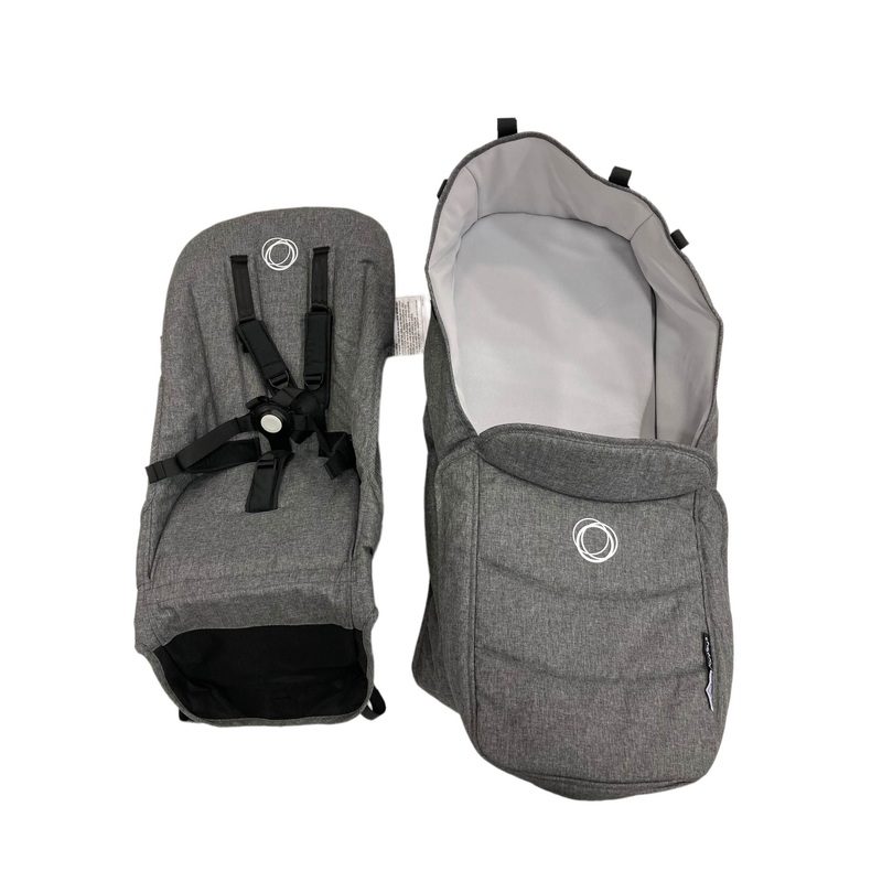 Bugaboo Donkey 3 Style Set, Grey Melange