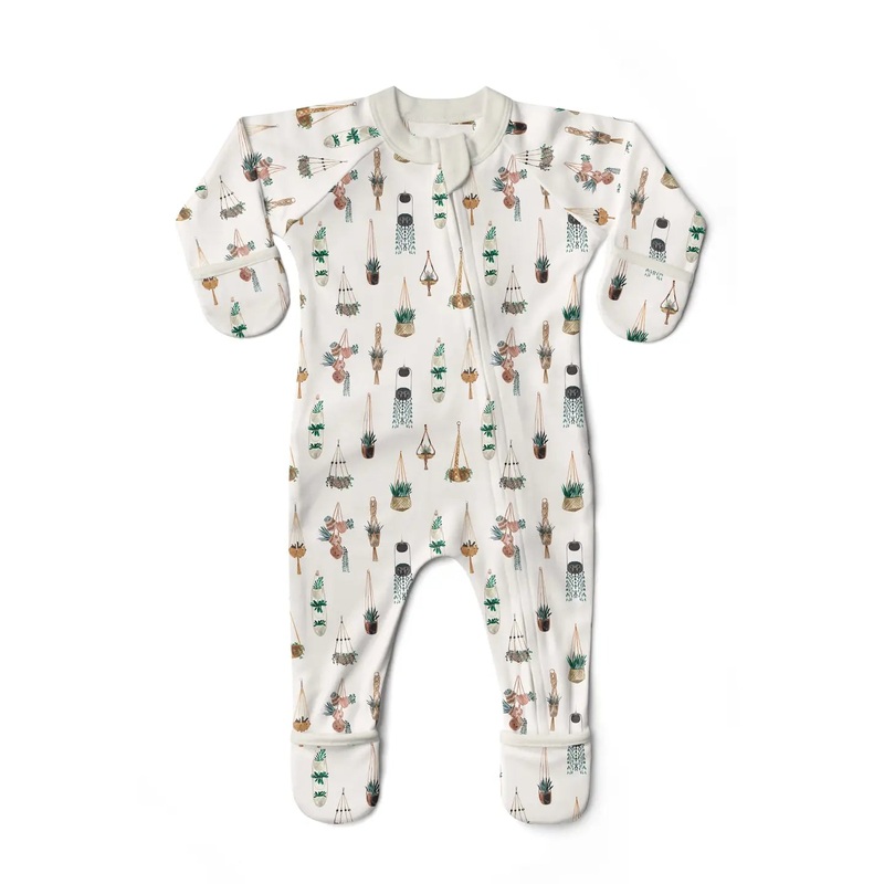 Goumi Kids Grow with You Footie + Snug Fit – Macrame