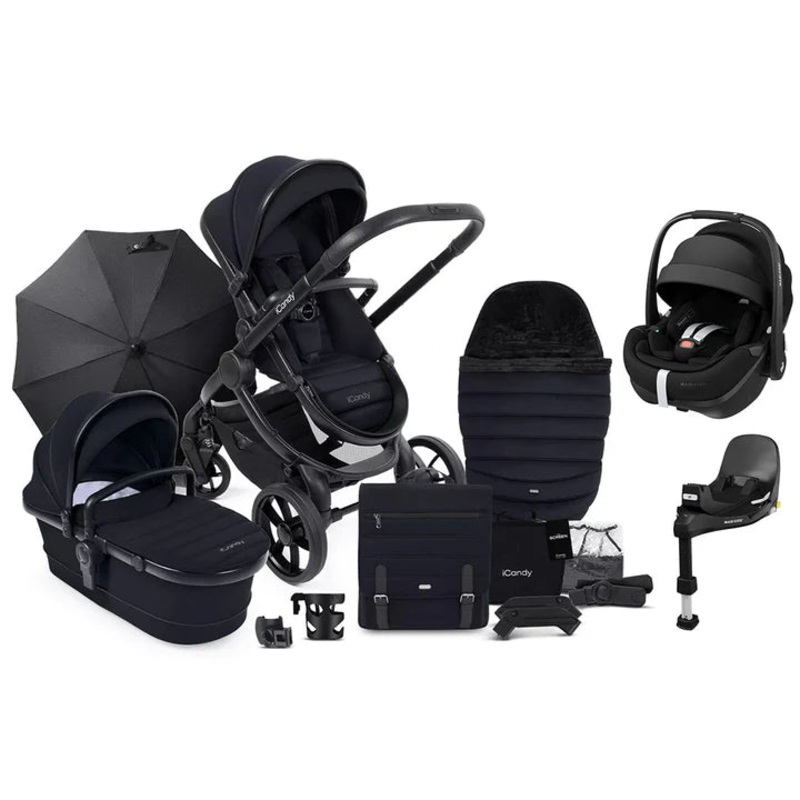 iCandy Peach 7 Complete Travel System with Pebble 360 Pro 2 – Black