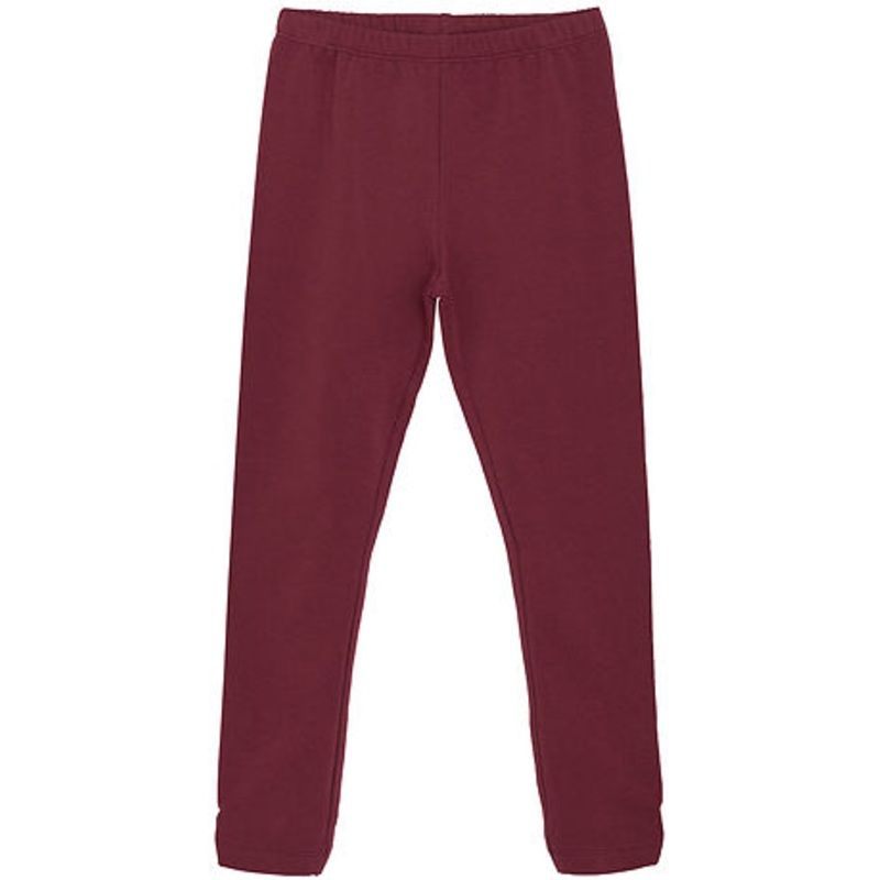 Minymo Fleece Leggings – Tawny Port