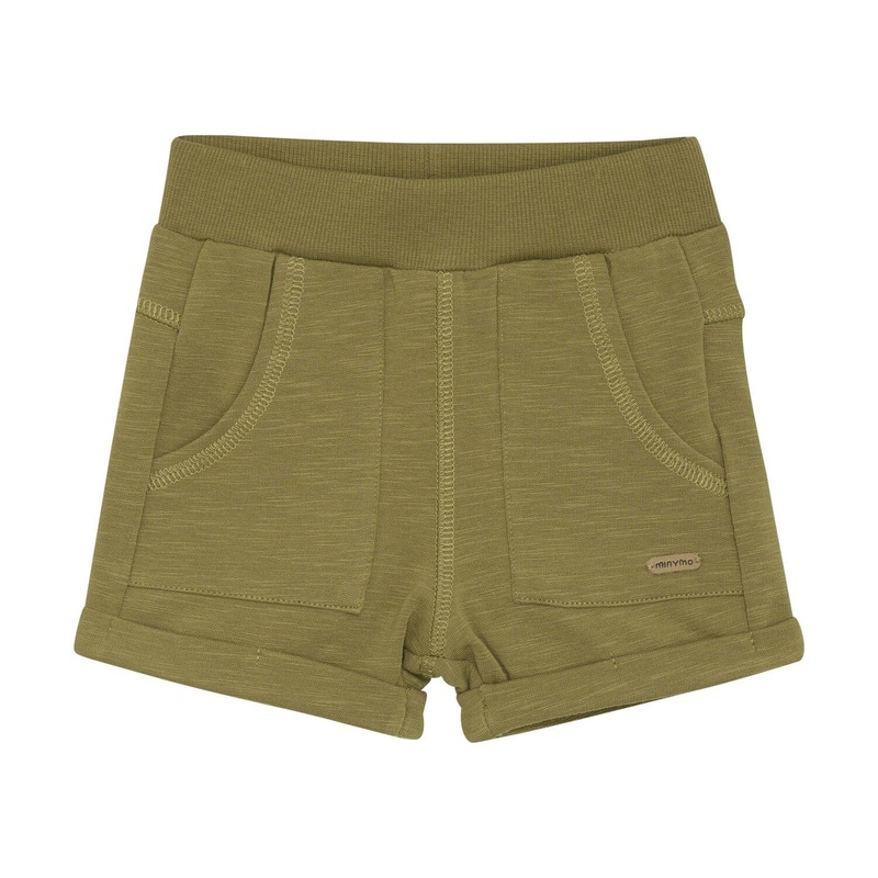 Minymo Sweat Shorts – Olive
