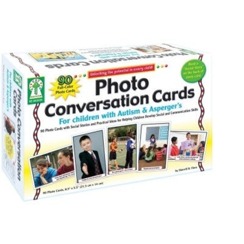 Photo Conversation Cards for Children with Autism & Asperger’s