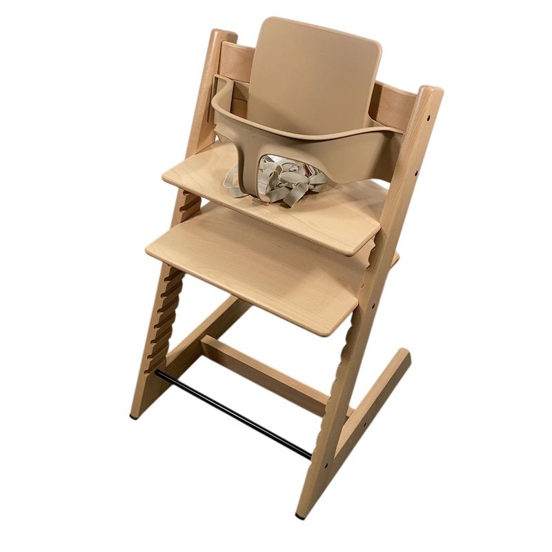 Stokke Tripp Trapp High Chair With Baby Set, 2, Natural