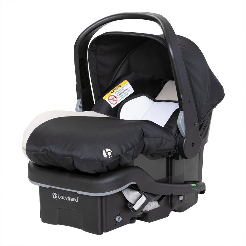 Baby Trend EZ-Lift Plus Lightweight Infant Car Seat W/ Cozy Cover, Modern Khaki