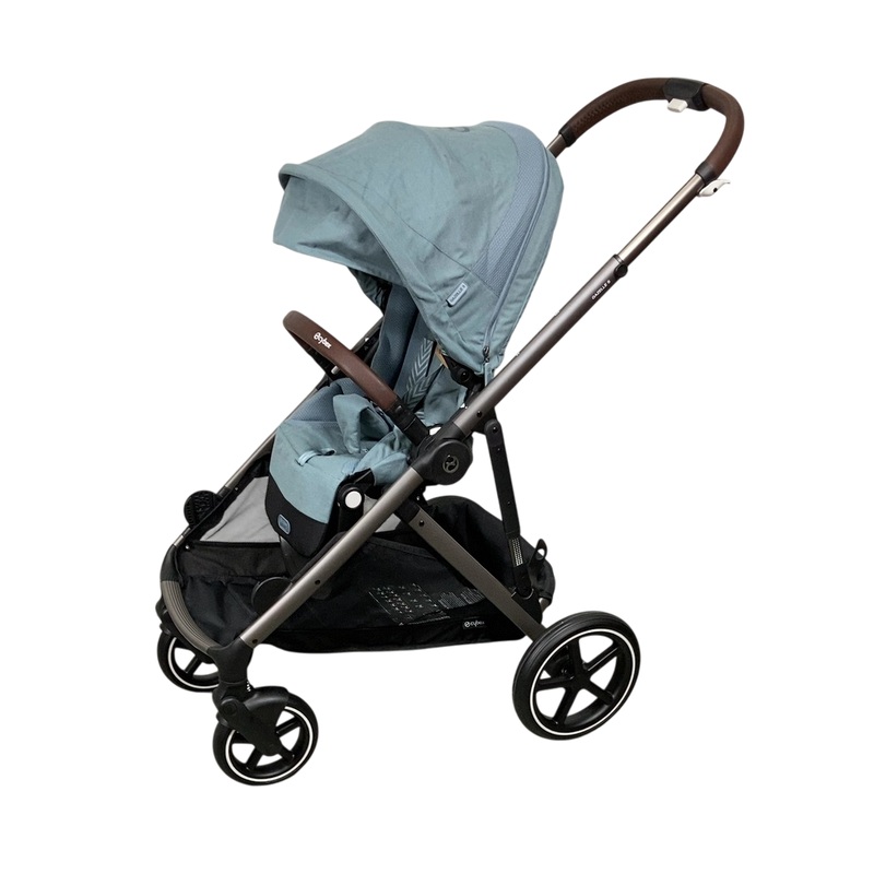 Cybex Gazelle S Modular Stroller, 2024, Sky Blue, Taupe Frame