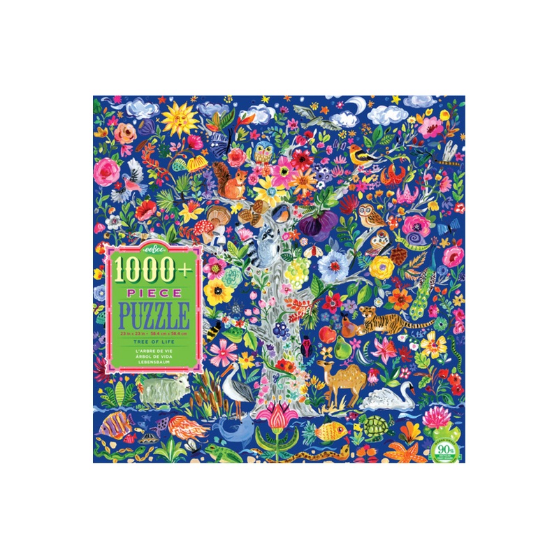 eeBoo Tree of Life 1000 Piece Puzzle