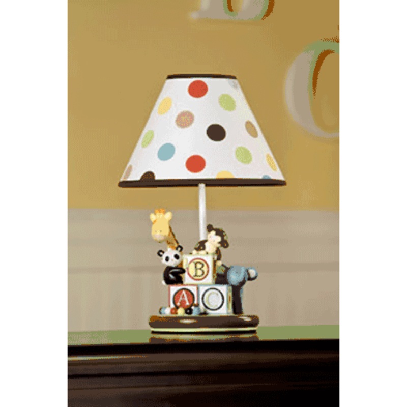 KidsLine Peek-A-Boo Pals Lamp Base & Shade
